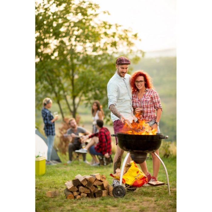 Palette mit 1. 33 cm BBQ-Brennholz – ofengetrocknet – gebrauchsfertig – Hartholzmischung - Image 1