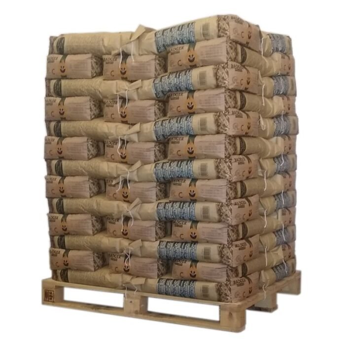 PELLET DACHS – PALETTE MIT 65 SÄCKEN VON 15 KG – Bild 1